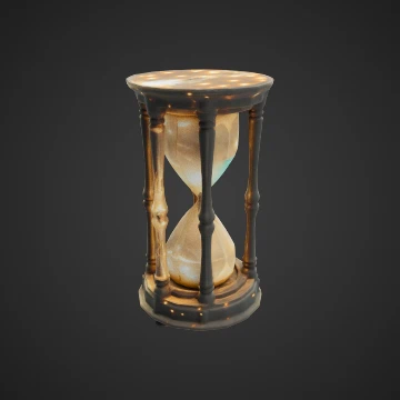 Vintage hourglass