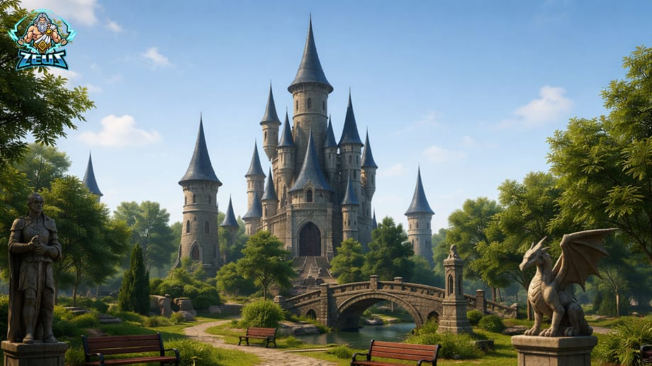 Building an Epic Fantasy RPG Park Using AI — For Just $9!