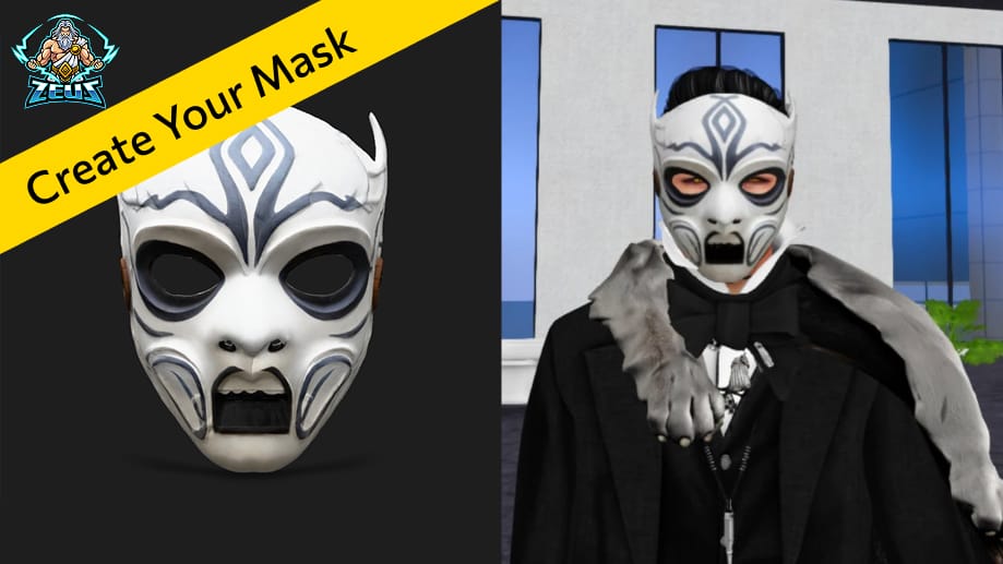 Create Carnival Masks for Second Life with MeshZEUS